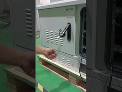 Δύο διαμερίσματα ανθεκτικό σε καιρικές συνθήκες εξωτερικό ντουλάπι για τηλεπικοινωνιακό εξοπλισμό με υψηλή αντι-διάβρωση