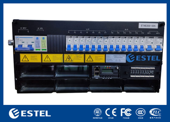ET48300-005 Ενσωματωμένο σύστημα ηλεκτροδότησης για αδιάκοπη παροχή ρεύματος και εξωτερικό ντουλάπι