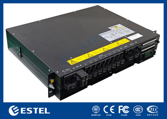 ET48200 M5E32A 2U Compact Σύστημα Ισχύος Τηλεπικοινωνιών Υψηλής Πυκνότητας 12KW Rack Βάση