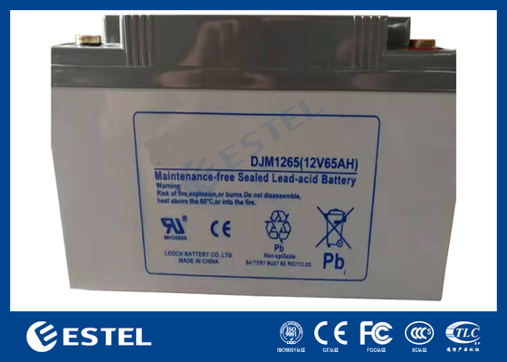ESTEL DJM1265 12V 65Ah Γενική χρήση Ηλιακή μπαταρία μολύβδιου οξέος Αξιόπιστη ενεργειακή λύση για τηλεπικοινωνίες UPS και συστήματα αποθήκευσης ενέργειας