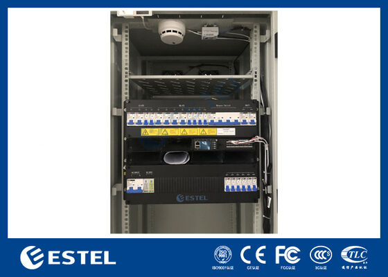 Συστήματα ηλεκτρικής ενέργειας τηλεπικοινωνιών IP65 Εξωτερικό κυψέλι ηλεκτρικής ενέργειας με διορθωτές 18kW 300A