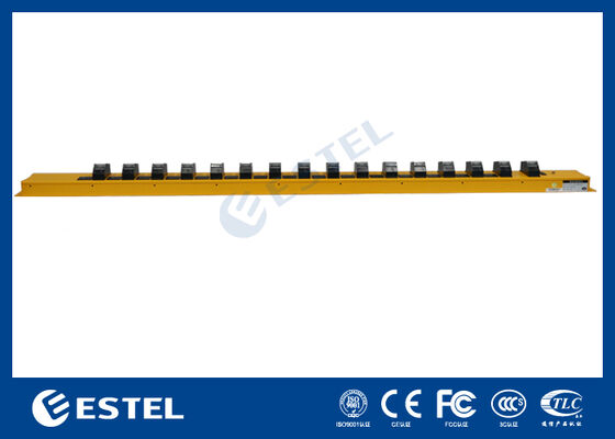 Μονάδα κάθετης διανομής ισχύος (PDU) για κέντρα δεδομένων τηλεπικοινωνιών με ανεξάρτητη προστασία για κάθε κύκλωμα