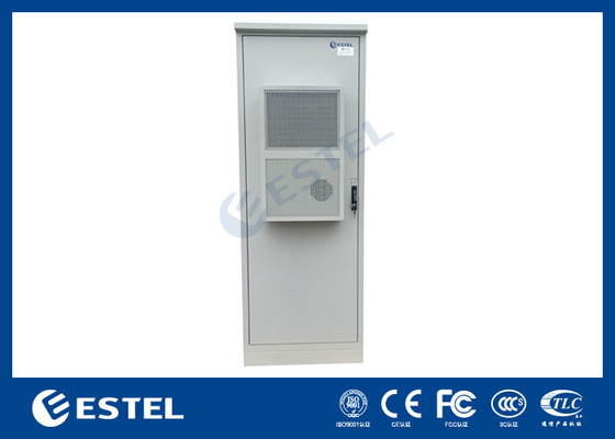 IP55 33U Εξωτερικό ντουλάπι 1 διαμέρισμα με ράφι μπαταρίας και διανομή ισχύος