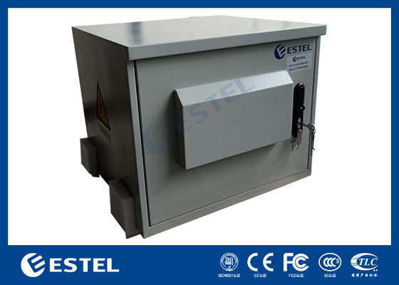 Πολυεστέρας Powder Coating Εξωτερικό τηλεπικοινωνιακό ντουλάπι με δύο AC220V 50Hz ανεμιστήρες ET6060500A-9U