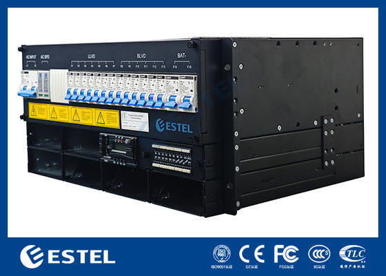 ESTEL 5U Ενσωματωμένο σύστημα ηλεκτρικής ενέργειας για εξωτερικό ντουλάπι τηλεπικοινωνιών, Σύστημα διορθωτή συμπαγής σχεδίασης για τηλεπικοινωνίες