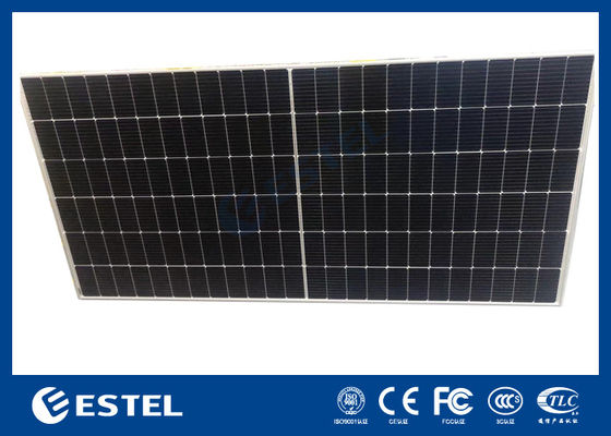 Υψηλής ισχύος Mono Half-cut Single Module 450W έως 600W Ηλιακό πάνελ για το σύστημα τηλεπικοινωνιών