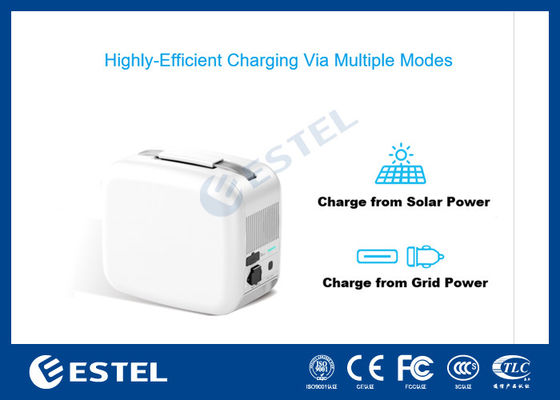 ESTEL eCandle 1KWH Φορητός Σταθμός Ενέργειας Μπαταρίας LiFePO4 Φόρτιση με Ηλιακή Ενέργεια 300W Έξοδος UPS Backup