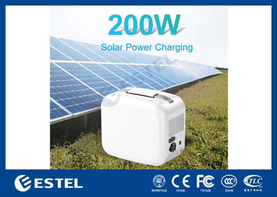 ESTEL eCandle 1KWH Φορητός Σταθμός Ενέργειας Μπαταρίας LiFePO4 Φόρτιση με Ηλιακή Ενέργεια 300W Έξοδος UPS Backup
