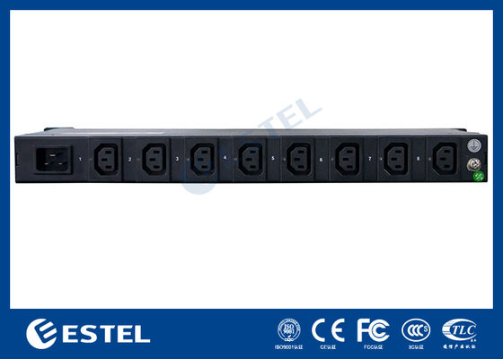 Μονάδα διανομής ρεύματος 200-240VAC 16A Smart Rack-Mount PDU με υποδοχή εισόδου C20