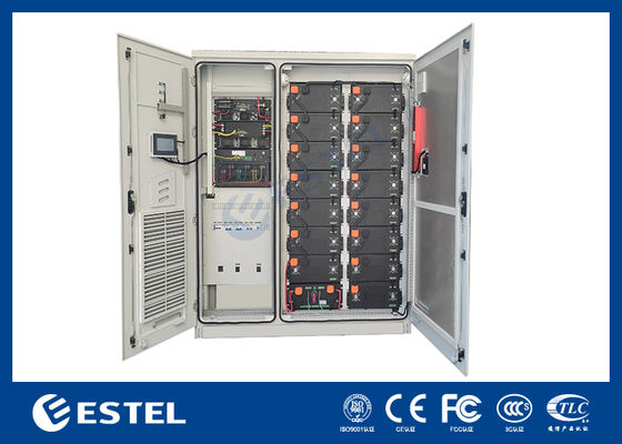 Εξωτερικό σύστημα αποθήκευσης ενέργειας 100kW/215kWh με ψύξη αέρα για ηλεκτρική ενέργεια δικτύου / ηλιακό πάνελ PV