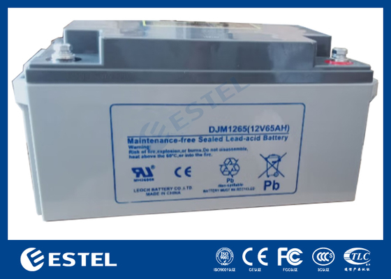 ESTEL DJM1265 12V 65Ah Γενική χρήση Ηλιακή μπαταρία μολύβδιου οξέος Αξιόπιστη ενεργειακή λύση για τηλεπικοινωνίες UPS και συστήματα αποθήκευσης ενέργειας
