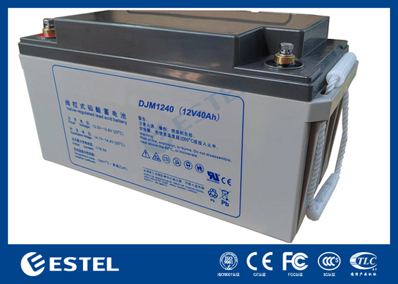 ESTEL DJM1240 12V 40Ah Συμπαγής Μπαταρία Μολύβδου-Οξέος Αξιόπιστη Λύση Ισχύος για Συστήματα Τηλεπικοινωνιών και Εφεδρικής Ενέργειας