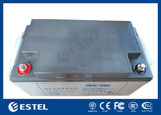 ESTEL DJM1240 12V 40Ah Συμπαγής Μπαταρία Μολύβδου-Οξέος Αξιόπιστη Λύση Ισχύος για Συστήματα Τηλεπικοινωνιών και Εφεδρικής Ενέργειας