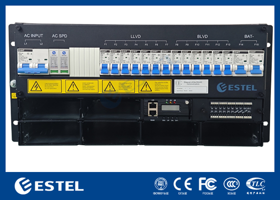 Σύστημα τροφοδοσίας ανορθωτή DC Telecom 18kW με τηλεχειρισμό