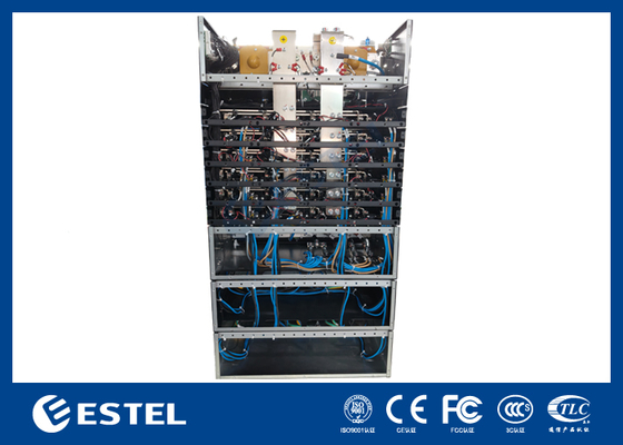 19U Υπο-Rack τροφοδοσία 3000W 48V 220V AC εισροή Τηλεπικοινωνιακό σύστημα ηλεκτρικής ενέργειας