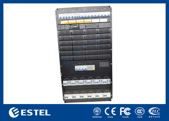 19U Υπο-Rack τροφοδοσία 3000W 48V 220V AC εισροή Τηλεπικοινωνιακό σύστημα ηλεκτρικής ενέργειας