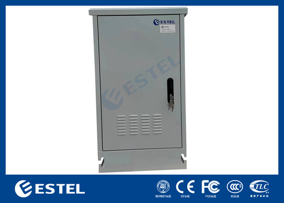 IP55 22U Εξωτερικό ντουλάπι μπαταρίας με ενσωματωμένο 9KW 48VDC σύστημα ηλεκτρικής ενέργειας για εφαρμογές τηλεπικοινωνιών