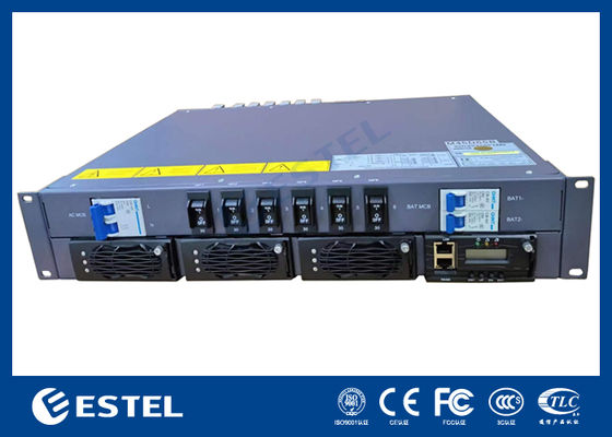 Ηλεκτρική τροφοδοσία 2U Sub-Rack με 2U Height Compact Design Standard 19-Inch