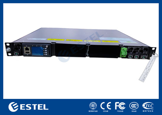 Modular Telecom Rectifier System Module,220V AC to 48V DC,1U Plug-in Unit,93% Efficiency,Intelligent Monitoring,Suitable for ESTEL Cabinets