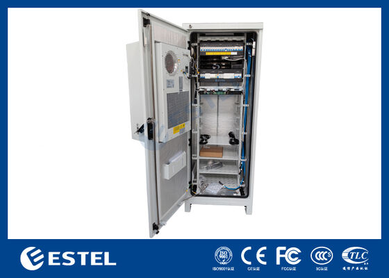 Υπαίθριο περίβλημα τροφοδοσίας τηλεπικοινωνιών IP65 με ανορθωτές 12kW 200A