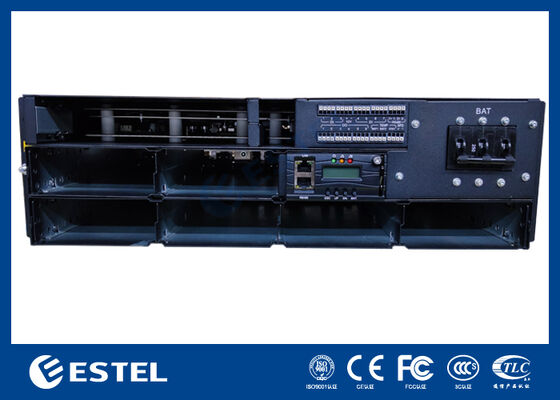 Ένα σταθμό τηλεπικοινωνιών 18kW 3U Rack-Mount DC Power System, Μοντυλοποιημένοι διορθωτές 3kw, > 96% απόδοση