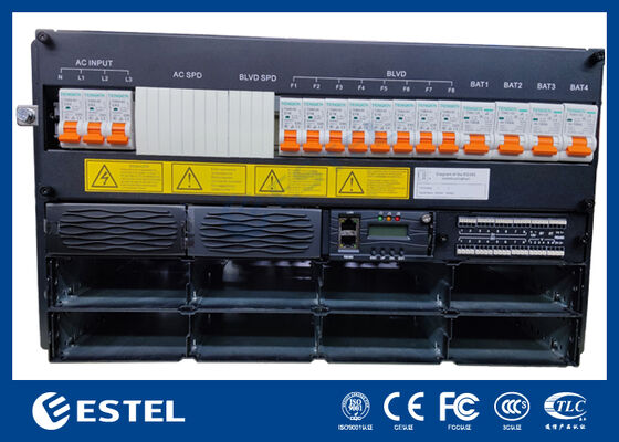 6U Σύστημα Τροφοδοσίας DC48V Rectifier Telecom με Ενσωματωμένο Τηλεχειρισμό