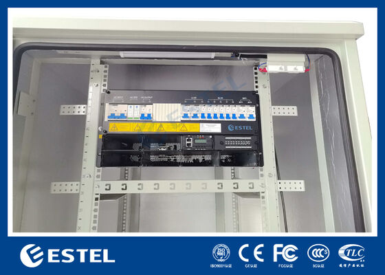 Τροφοδοτικό ανορθωτή τηλεπικοινωνιών 24kW σε θερμοκρασία ελεγχόμενο εξωτερικό περίβλημα IP65 38U