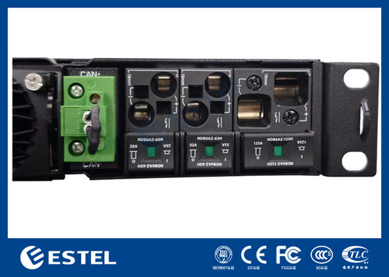 Ηλεκτρική τροφοδοσία διορθωτή τηλεπικοινωνιών 48V 15A Υψηλή αξιοπιστία και ενεργειακή απόδοση για υποδομές τηλεπικοινωνιών