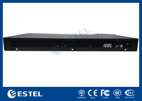 1U Rack Mount Telecom Συστήματα ηλεκτρικής ενέργειας συνεχούς ρεύματος με ολοκληρωμένη διανομή και ευφυή ελεγκτή