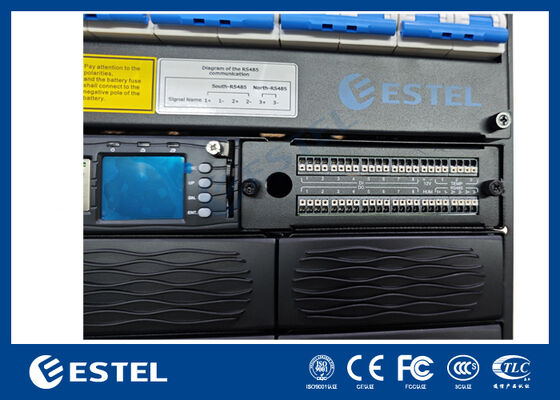 SNMP RS232 RS485 Προσαρμοσμένα τηλεπικοινωνιακά συστήματα ισχύος για εξωτερική επικοινωνία