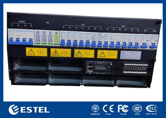 5U Industrial Intelligent Telecom Rectifier Solution AC έως DC48V με τηλεχειρισμένη διαχείριση