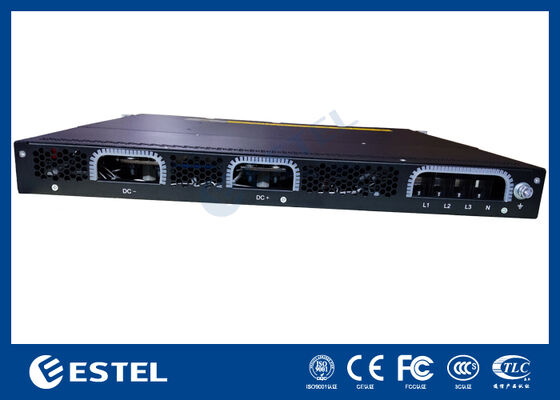 ET48100-P5E21 1U 2-Slot High-Voltage DC Solar Expansion Shelf for -48V Telecom Power Systems