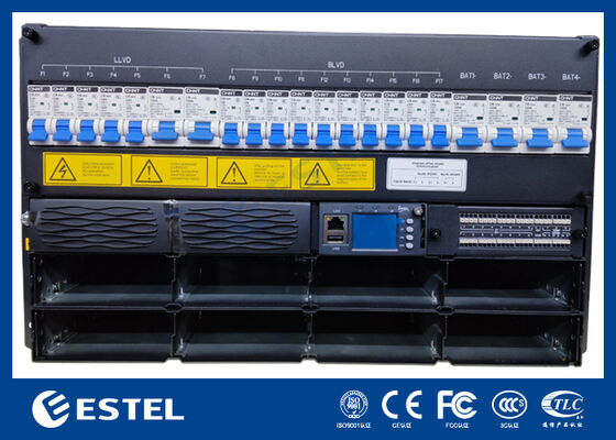 4U Compact DC Power System Output for Telecom Networks and Communication Infrastructure