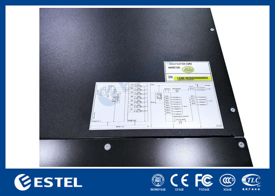 DC48V 7U 36kw Βιομηχανικό σύστημα διορθωτή Υποστήριξη Απομακρυσμένης Διαχείρισης RS485