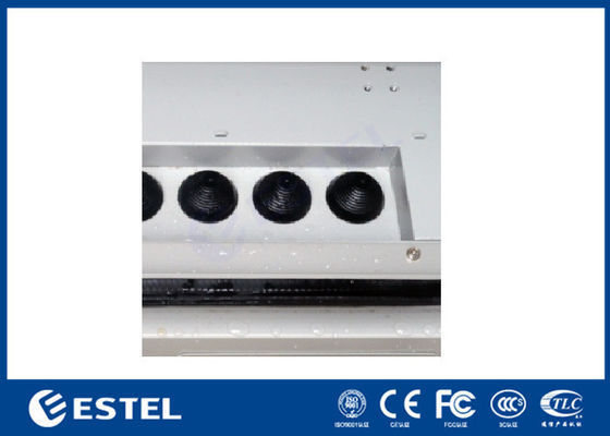 16U Outdoor Cabinet for Telecommunication Infrastructure with Air Conditioner Cooling
