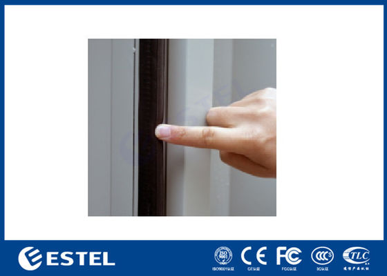 16U Outdoor Cabinet for Telecommunication Infrastructure with Air Conditioner Cooling